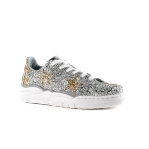 Chiara Ferragni Glittered Roger sneakers Size 38/ US 7.5